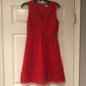 JCREW RED Sleeveless Dress, Size 4